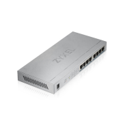 ZyXEL GS1008HP, 8 Port, GigaBit, PoE 60W, Yönetilemez, Masaüstü Switch