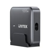 UNITEK 100W MASAÜSTÜ GAN ŞARJ İSTASYONU SİYAH (P1229ABK)