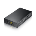 ZyXEL GS1100-16 V3, 16 Port, GigaBit, Yönetilemez, Masaüstü Switch