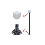 TRK 1,5 METRE (+TRK-154 KÜP) KAMERA DİREK