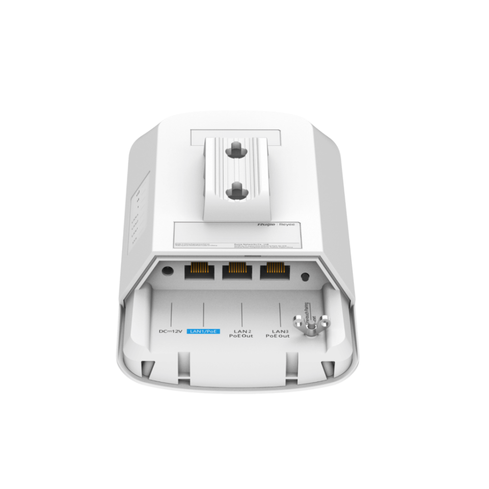 RUIJIE Reyee RG-EST330F-P, 3Port, 867Mbps, 5Ghz, PoE 1Giriş-2Çıkış, Dış Ortam, Noktadan Noktaya TDMA, Acces Point, Kutu İçeriği 1 Adet, (3km)