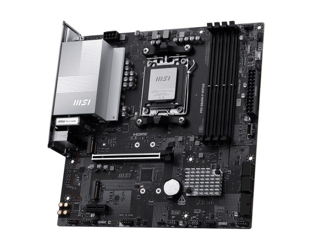 MSI PRO B840M-P WIFI6E DDR5 mATX AM5