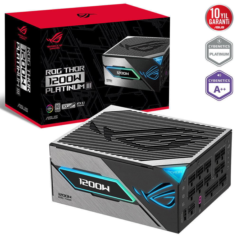 ASUS ROG-THOR-1200P3 PLATINUM III 1200W PSU