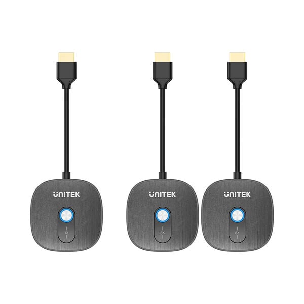 UNITEK CIFT ALICILI KABLOSUZ HDMI TRANSMITTER (V1711ABK01)