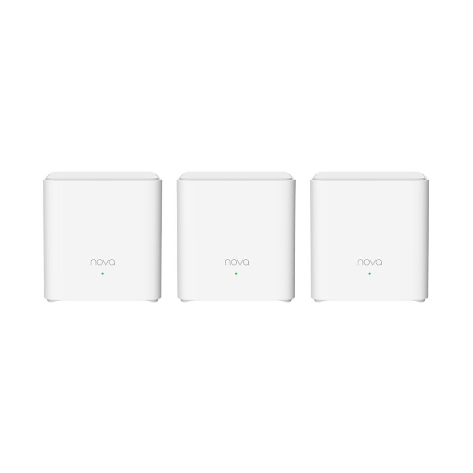 TENDA MX3 (3-PACK) AX1500 2.4 GHZ & 5 GHZ MESH WIFI 6 INDOOR ACCESS POİNT/ROUTER