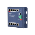 DAHUA CHS4110-8ET-90-F, 8 Port, Megabit, PoE 90W, 1 Port Uplink, 1 Port Combo, Cloud Yönetilebilir, Switch