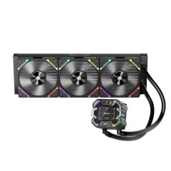 1ST PLAYER X STARSHIP 360MM SİYAH ARGB IPS 2.4'' DİJİTAL EKRANLI AM5,AM4 / LGA 1851,LGA1700 PREMIUM İŞLEMCİ SIVI SOĞUTUCU