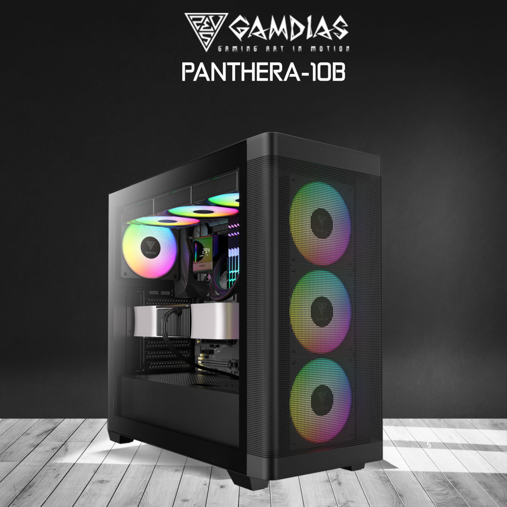 PANTHERA-10B Gaming TAVSİYE, RYZEN 5 7600, 32Gb DDR5 Ram, 1Tb NVMe SSD, 8Gb GDDR6 RX9060XT Ekran Kartı, 2000W Kasa, Free Dos GAMING TAVSİYESİ
