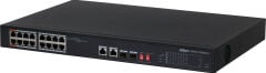 DAHUA S3218-16ET-135 16FE POE 16 PORT 135W 2XCOMBO SFP SWİTCH