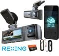 REXING R316 4K GPS WI-FI ARAC KAMERASI + 64GB SD