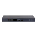 DAHUA CS4218-16ET-190, 16Port, Megabit, PoE 190W, 2 Port SFP Gigabit Combo, Cloud Yönetilebilir, Switch