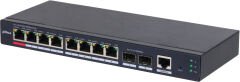 DAHUA S4210-8GT-110 10PORT YÖNETİLEBİLİR GB SWİTCH 8P POE
