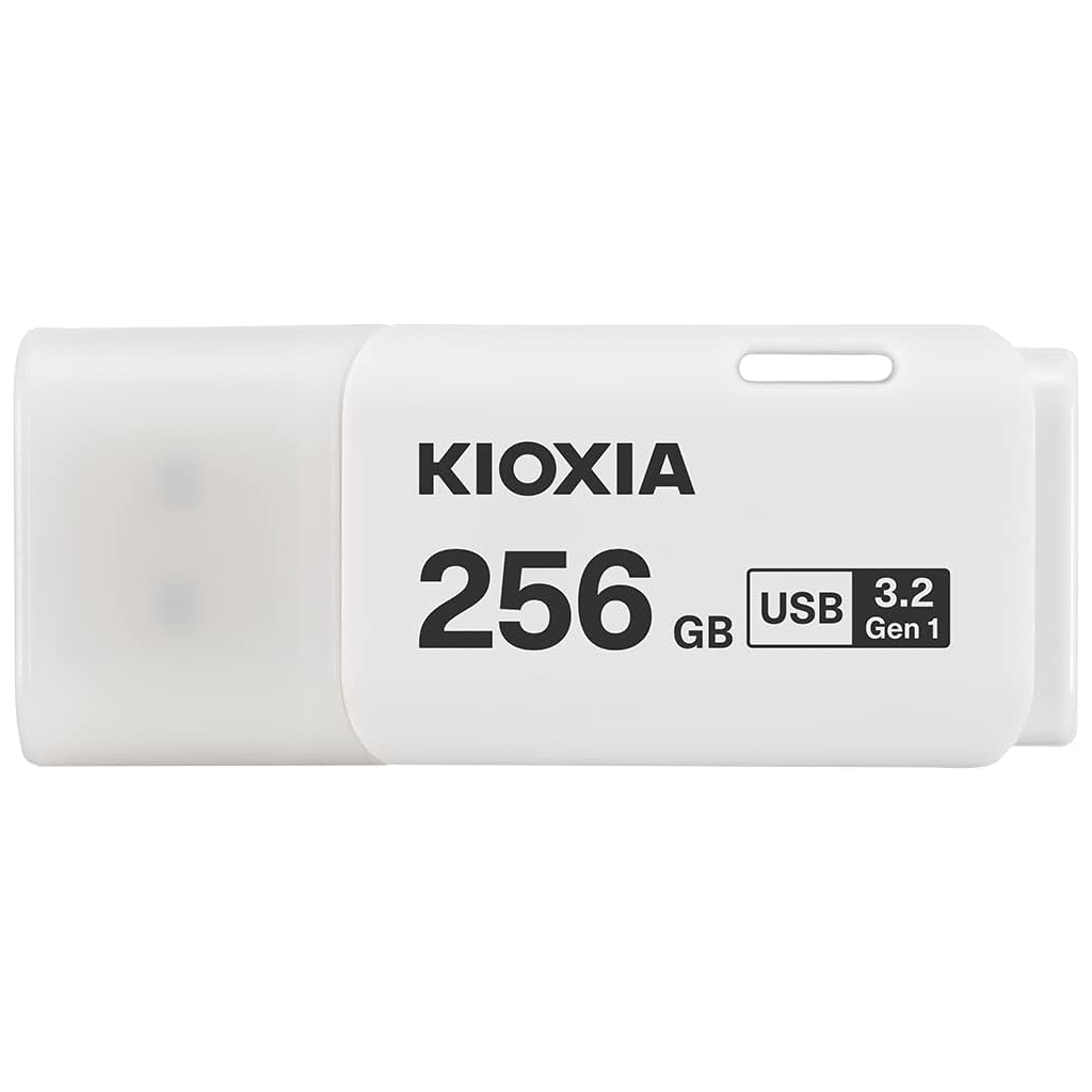 KIOXIA U301 256GB USB 3.2 Gen1 TransMemory Flash Disk (Beyaz)