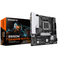 GIGABYTE B650M GAMING WIFI6E, Rev.1.2, 2xDDR5, M.2, HDMI, D-Sub, Wi-Fi 6E, Bluetooth v5.3, AM5 Soket GAMING Anakart