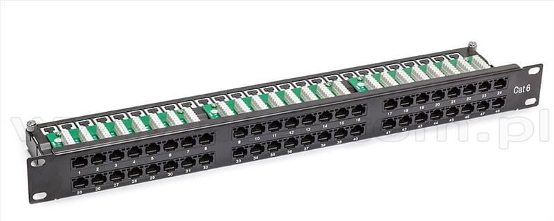 ODS 10C-SB1U50PCAT3-RL1A 50 Port CAT3 ISDN ( Telefon için) Patch Panel