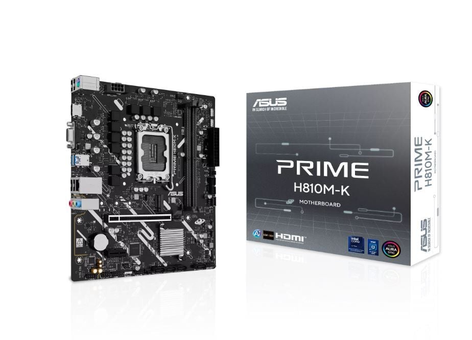 ASUS PRIME H810M-K H810 DDR5 (Vga Yok) GLan mATX HD M2 1851p Anakart