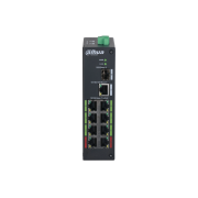 DAHUA LR2110-8ET-120, 10Port, Megabit, 8 Port Megabit PoE, 120W, 1 Port Gigabit, 1 Port Gigabit SFP, Endüstriyel, Masaüstü Switch