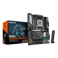 GIGABYTE B850 GAMING X WIFI6E, 4xDDR5, 3xM.2, DP, HDMI, Type-C, Wi-Fi6E, Bluetooth 5.3, AM5 Soket GAMING Anakart