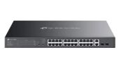 TP-LINK OMADA ES228GMP 28 Port Gbit 28 Port PoE 384W 2xSFP Rack mount Yönetilebilir Switch