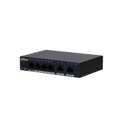 DAHUA PFS3006-4GT-60-V2, 4 Port, Gigabit, PoE 60W, 2 Port Uplink, Yönetilemez, Masaüstü Switch