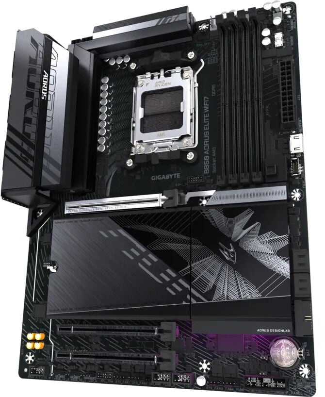 GIGABYTE B850 AORUS ELITE WIFI7 DDR5 8000Mhz HDMI/DP ATX AM5