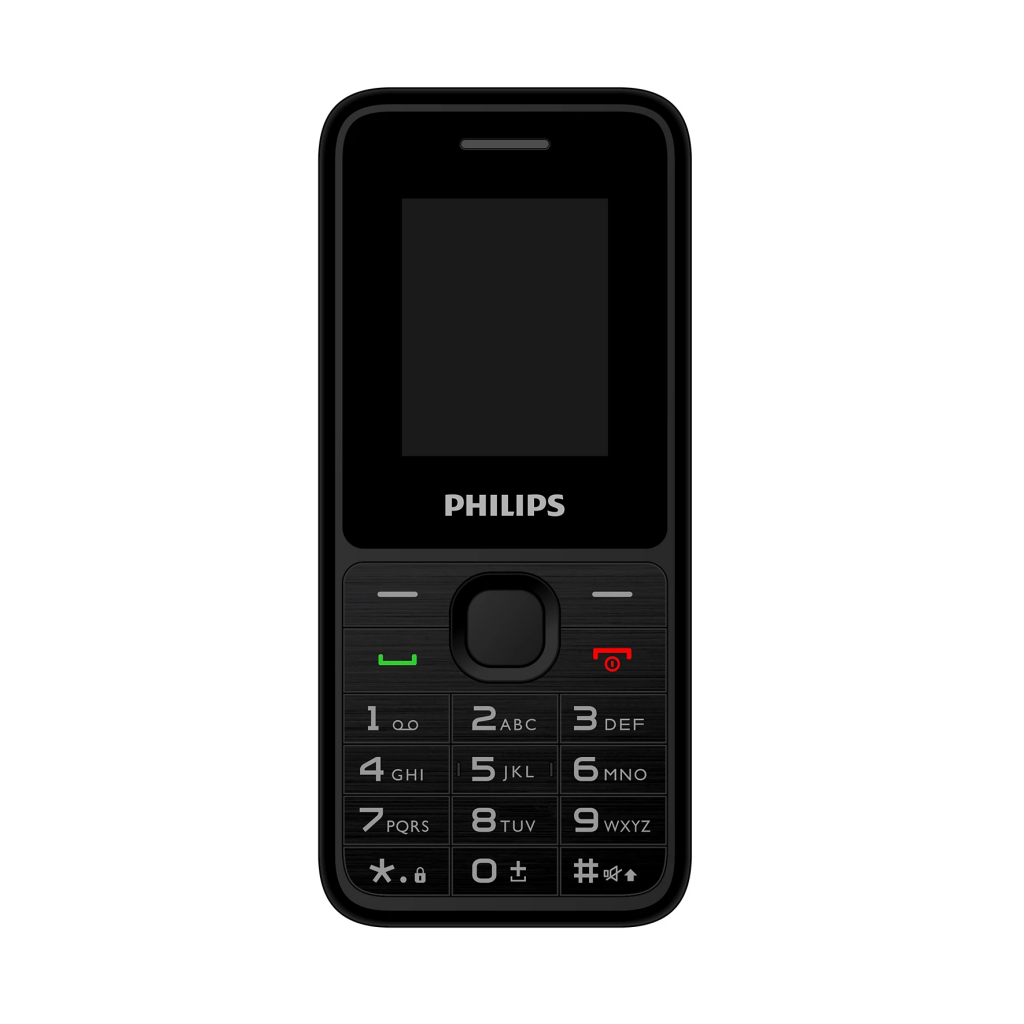 PHILIPS Xenium E2125, 32Mb, Siyah, 32Mb Ram, 1,77inc Ekran, Çift Sim Desteği, FM Radyo, 1700mAh Pil, El Feneri, Türkiye Garantili