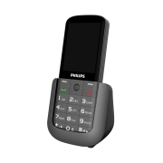 PHILIPS Xenium E227, 32Mb, Siyah, 32Mb Ram, 2,8inc Ekran, Arka Kamera, Çift Sim Desteği, FM Radyo, 1700mAh Pil, El Feneri, Türkiye Garantili
