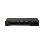 DAHUA PFS3010-8ET-96, 8 Port, MegaBit, PoE 96W, 2 Port GigaBit Uplink, Yönetilemez, Masaüstü Switch