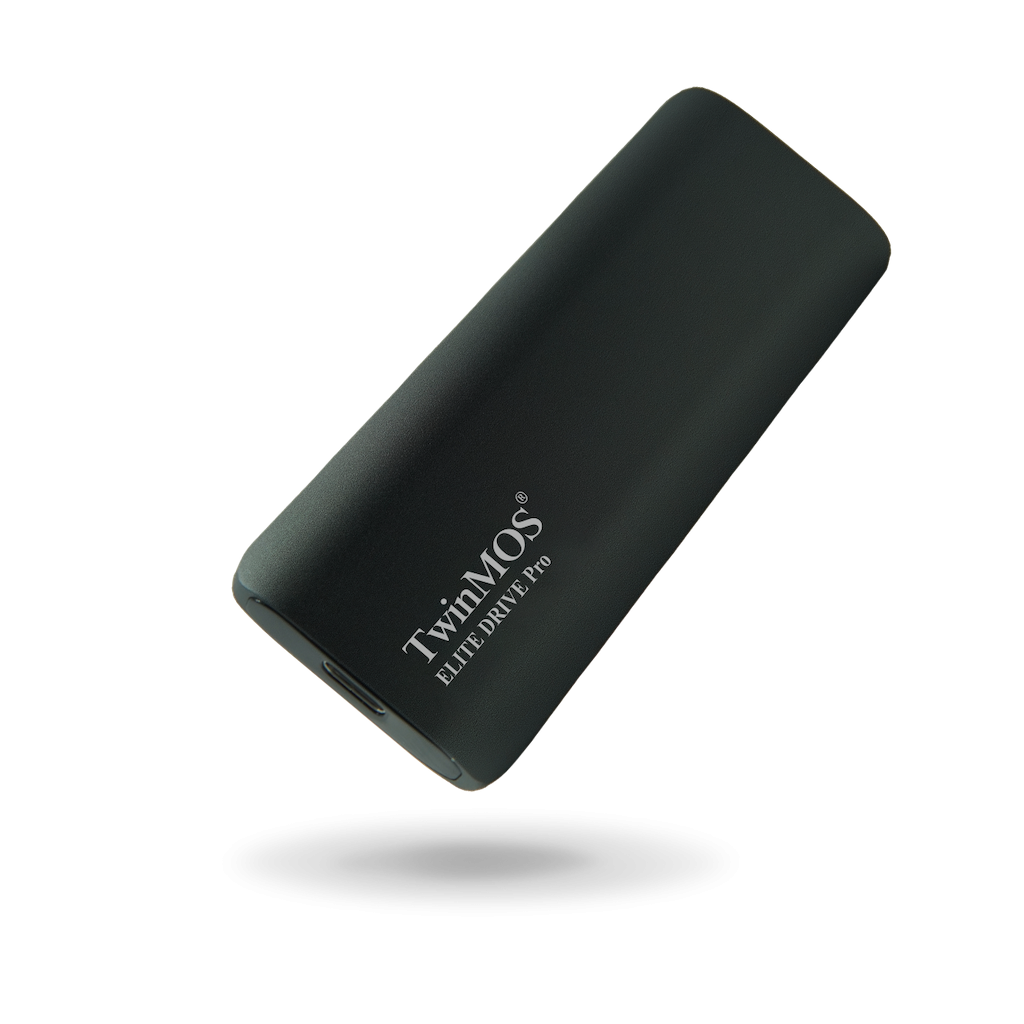 TwinMOS PSSD1TBEDP, 1TB, Taşınabilir External SSD, USB 3.2, Type-C (Dark Gray)