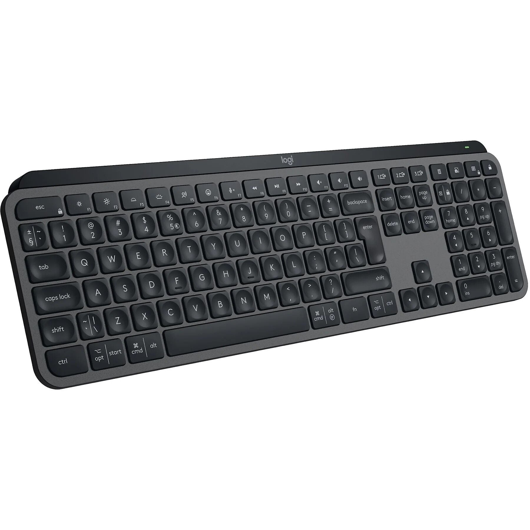LOGITECH MX KEYS KABLOSUZ KURUMSAL SİYAH 920-010254 KLAVYE