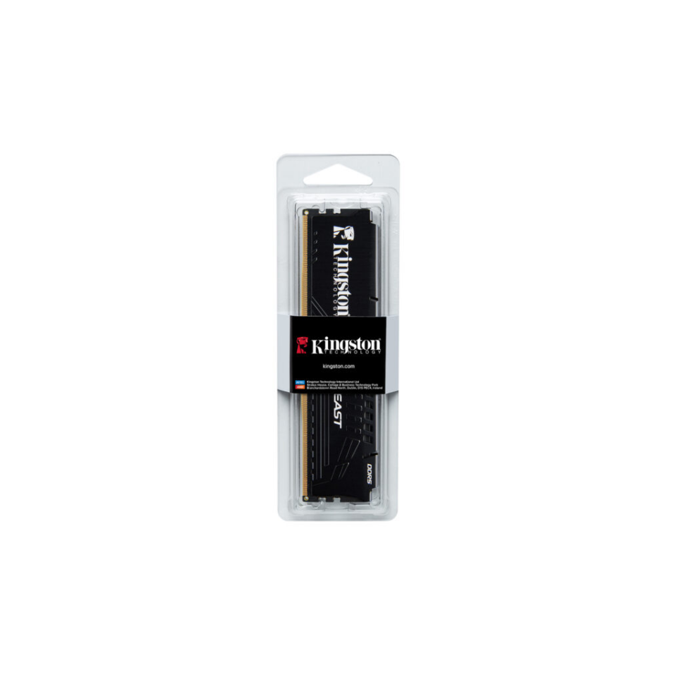 KINGSTON Beast, KF560C36BBE2-16TR, 16Gb, 6000Mhz,  DDR5, CL36, Desktop Gaming RAM (Soğutuculu)