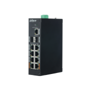 DAHUA PFS3211-8GT-120, 8 Port, Gigabit, PoE 120W, 1 Port GigaBit Uplink, 2 Port GigaBit SFP,  Yönetilemez, Rack Mount Switch