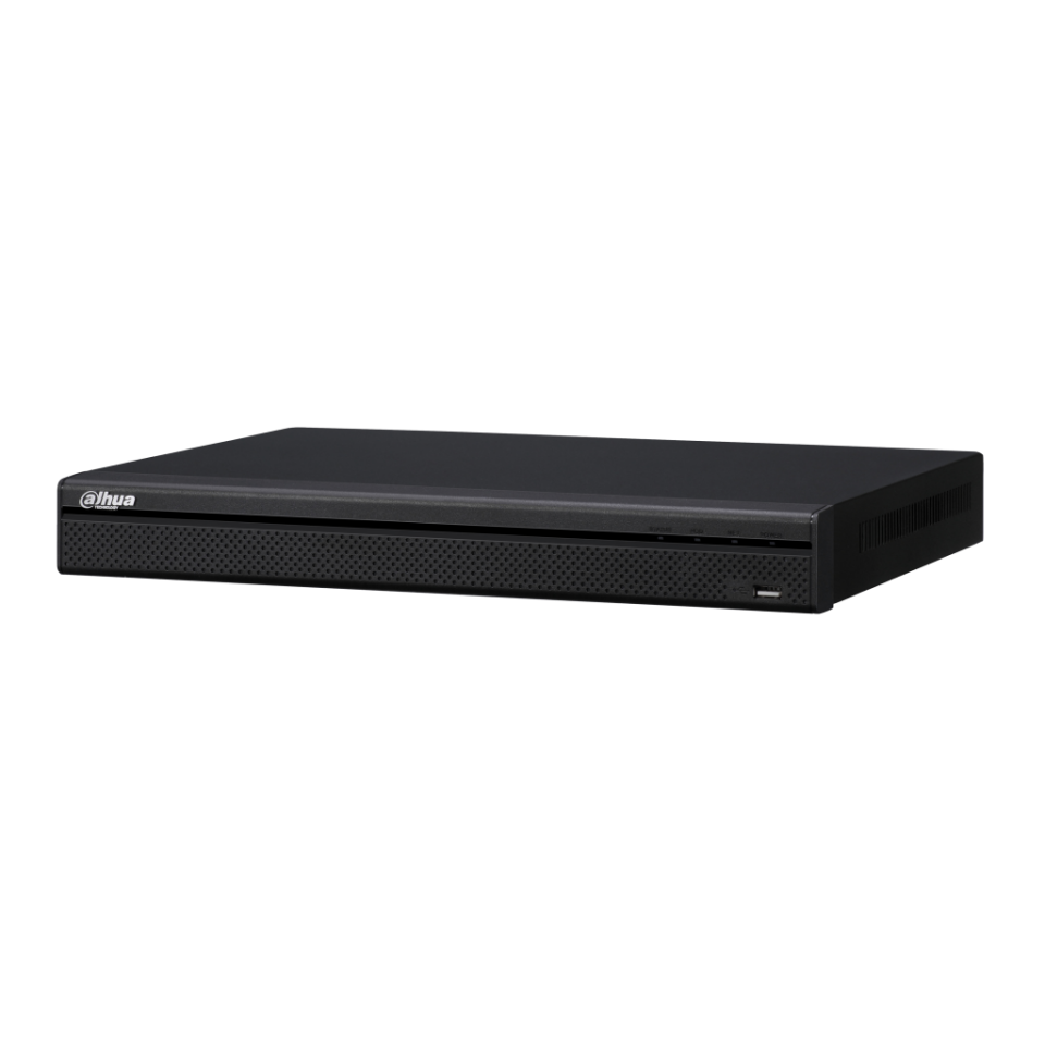 DAHUA  NVR4216-16P-4KS3, 16Kanal PoE, 8Mpix, H265+, 2 HDD Desteği, 1080P Kayıt, 240Mbps Bant Genişliği, NVR