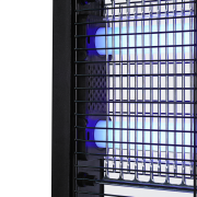 ASONIC AS-A29, Siyah, 6W, 2000V, Masaüstü, Zincir Askılı, 2adet UV Mor Işıklı, Siyah Kasa, Sinek Öldürücü