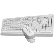 A4 TECH FG1010 BEYAZ Q MM 2.4G KABLOSUZ KLAVYE MOUSE SET