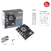ASUS PRIME H610M-F D4 R2.0, 2xDDR4, M.2, HDMI, 12-13.14.Nesil, LGA1700 Soket, Anakart