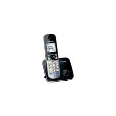 PANASONIC KX-TG6811 TELSİZ TELEFON (Siyah) 18 Saat Konuşma, 170 Saat Bekleme, 120 Kişilik Rehber