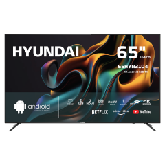 HYUNDAI 65HYN2104, 65" 165cm, 4K Ultra HD, Dahili Wi-Fi, Dahili Uydu Alıcılı, Android Led Televizyon