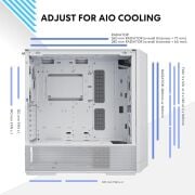 LIAN LI LANCOOL 216 MESH ARGB 3x FAN MID-TOWER BEYAZ E-ATX KASA G99.LAN216RW.00