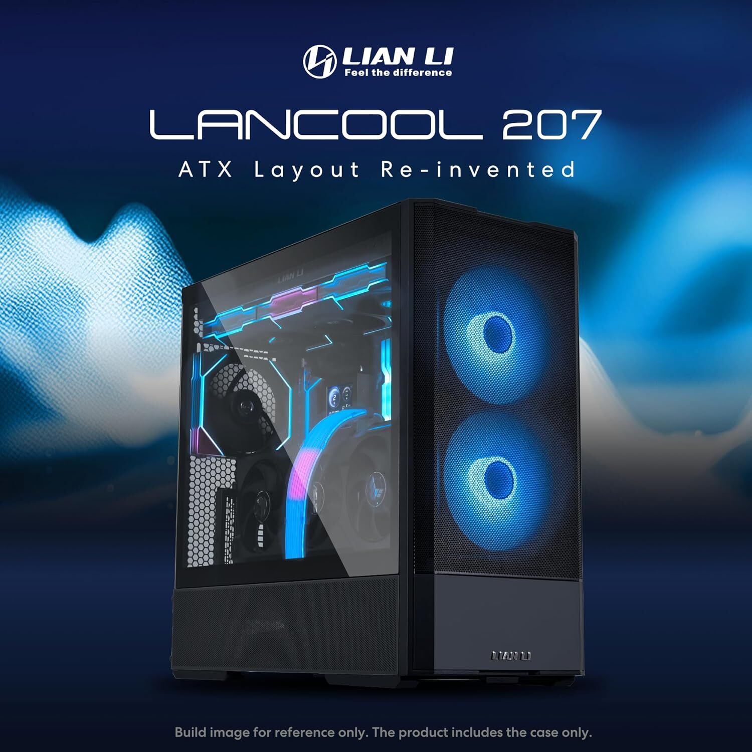 LIAN LI LANCOOL 207 4x FAN MID-TOWER SİYAH ATX KASA G99.LAN207RX.00