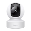 TP-LINK Tapo C202, Bebek/Ev Güvenlik Kamerası, WiFi-Ehernet, 1080P, 12Mt Gece Görüşü, PAN/TILT, iki Yönlü Ses