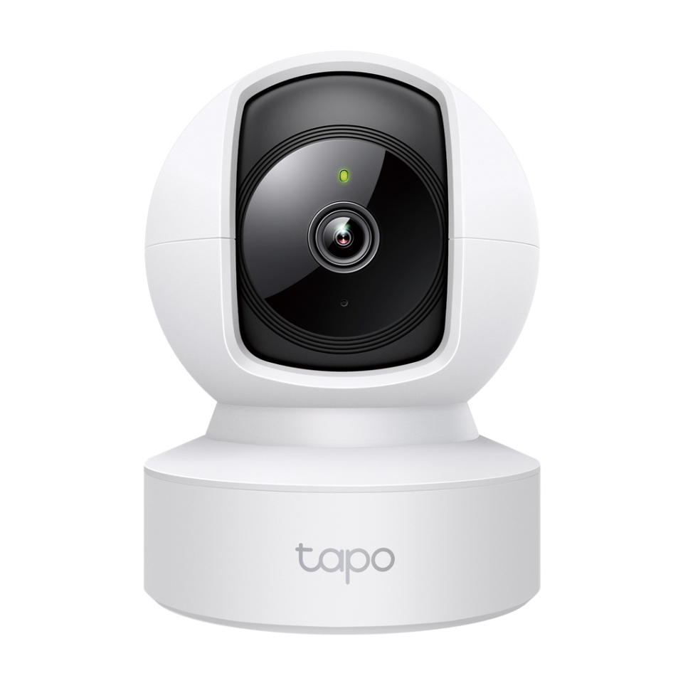 TP-LINK Tapo C202, Bebek/Ev Güvenlik Kamerası, WiFi-Ehernet, 1080P, 12Mt Gece Görüşü, PAN/TILT, iki Yönlü Ses