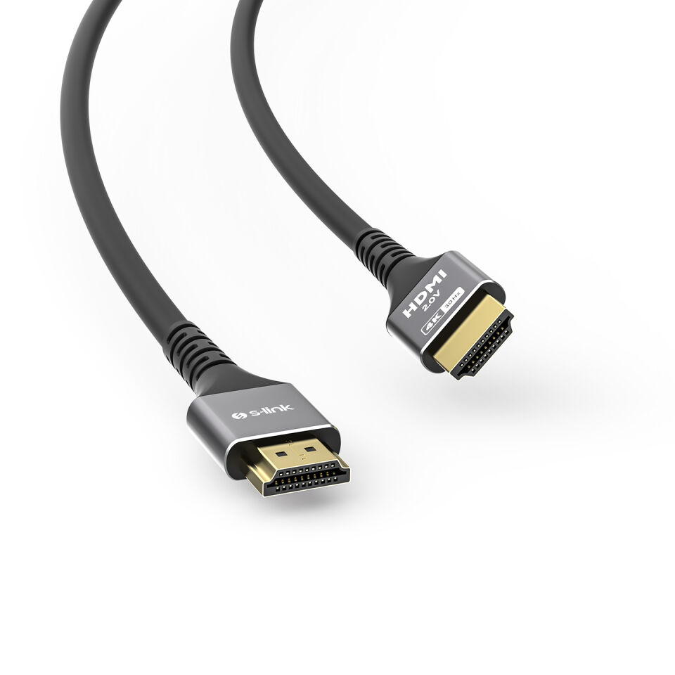 S-LINK SLX-HD4K40 40 Mt Metal v2.0 4K (4096*2160) 30Hz HDMI Kablo
