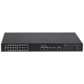 DAHUA S4228-24GT-360, 24 Port, Gigabit, PoE 365W, 2 Port GigaBit Uplink, 2 Port Gigabit Combo SFP,  Longe Range 250Mt, Cloud Yönetilebilir, Switch