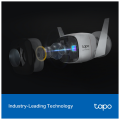 TP-LINK Tapo C325WB, 2K QHD, Dış Mekan, IP66, WiFi-Ethernet, Renkli Gece Görüşü, İki Yönlü Ses Güvenlik Kamerası