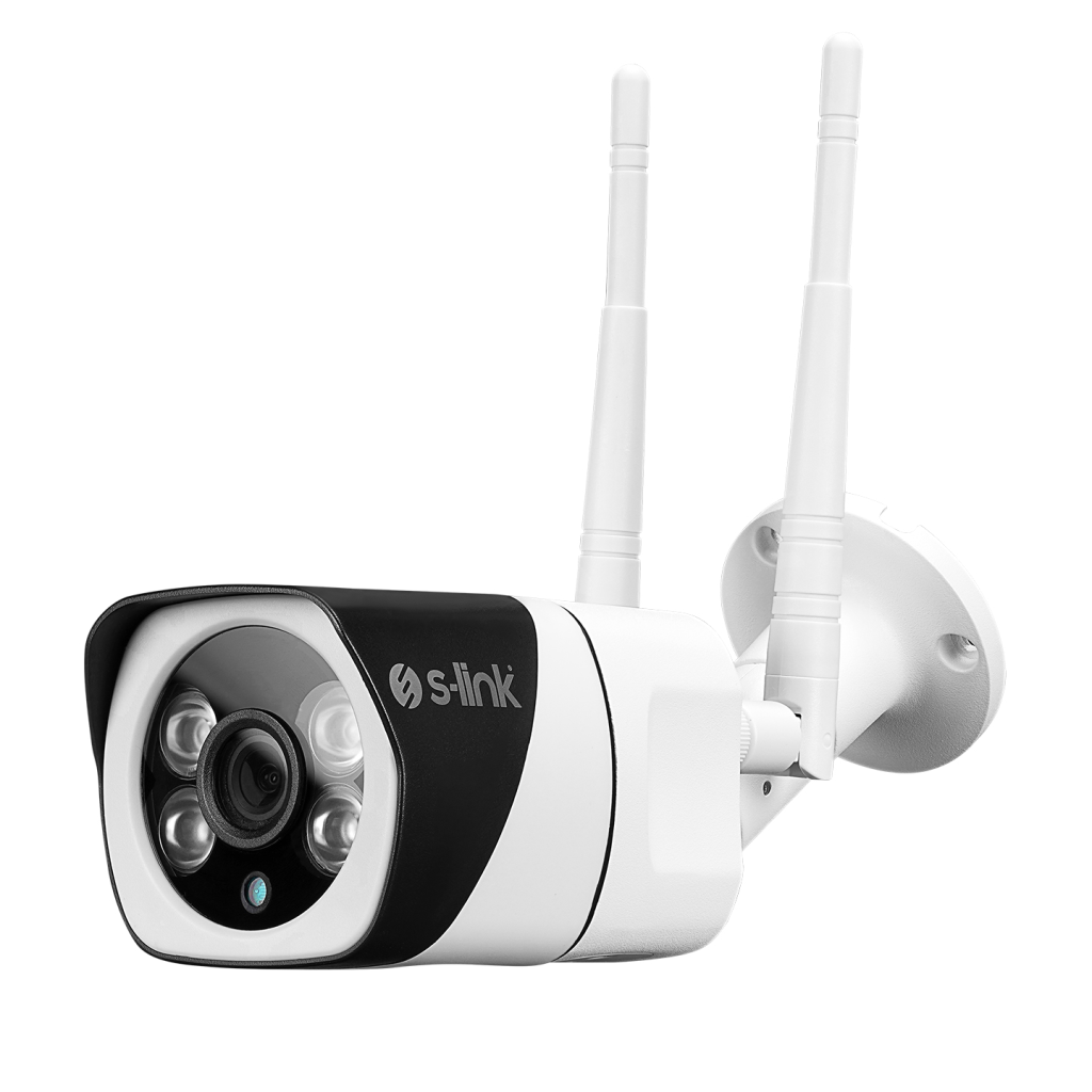 S-LINK DF-803W, Akıllı Güvenlik Kamerası, WiFi, 2Mpix, 3.6mm Lens, 10m. Gece Görüşü, Micro SD Kartlı, TUYA Yazılım