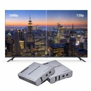 APRONX APX-USB60M CAT5E/CAT6 60M HDMI-USB-IR EXTENDER