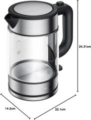 XIAOMI ELECTRIC GLASS 1.7 LT 2200 W KETTLE