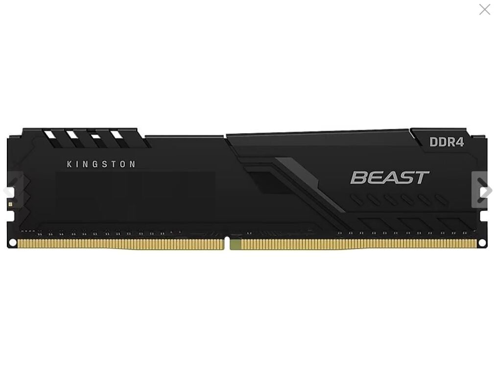 KINGSTON KF432C16BB/32 32GB (Tek Parça) DDR4 3200Mhz Beast PC Bellek