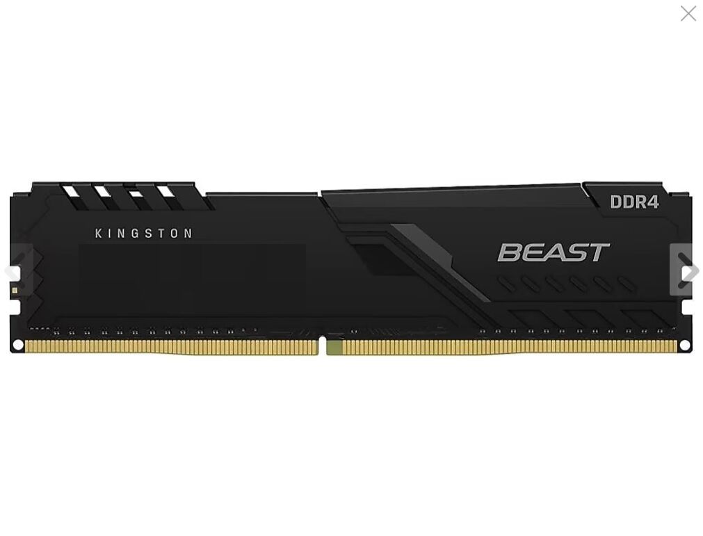 KINGSTON KF432C16BB/32 32GB (Tek Parça) DDR4 3200Mhz Beast PC Bellek